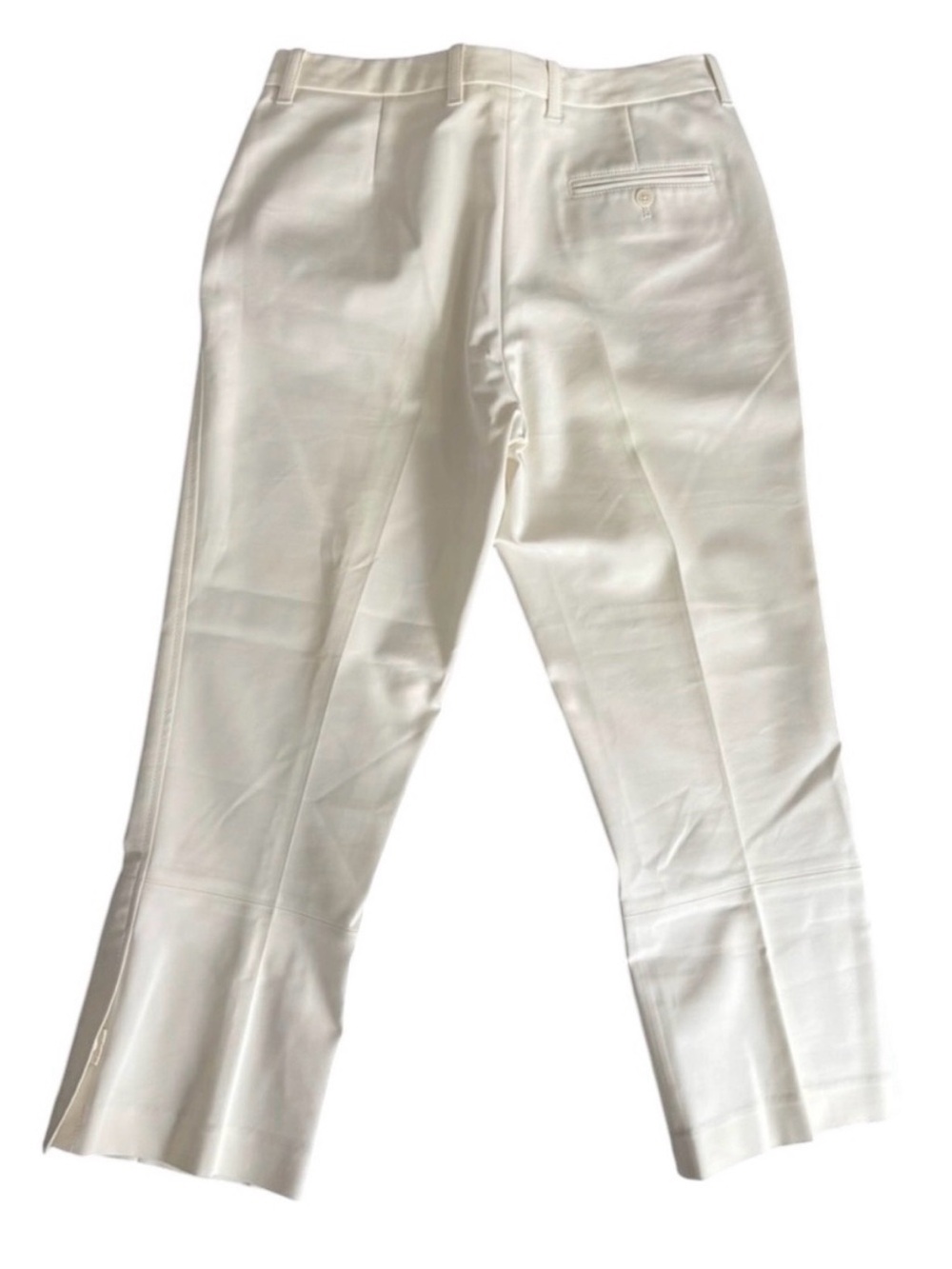 3.1 Phillip Lim Ivory Cotton Blend Pants Size 8 - Picture 3 of 9